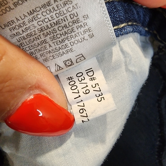 Express washed blue skinny low rise jeans 2R - Picture 4 of 12